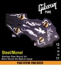 Gibson Banjo Steel Wound 3rd, Monel Wound 4th .012-025 SBG571M - struny