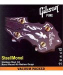 Gibson Banjo Monel Wound 4rd .012-025 SBG573M - struny