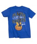 Gibson Played By The Greats T (Royal Blue) Large koszulka