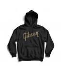 Gibson Logo Hoodie (Black) - XS - bluza