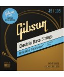 Gibson SBG-SSL Short Scale Brite Wire Electric Bass Strings, 4-String, Roundwound struny basowe