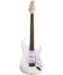 Arrow ST 111 Snow White Rosewood/white  gitara elektryczna