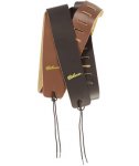 Gibson Soft Leather Strap Brown 2,5' L020 - pasek