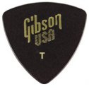 Gibson Wedge Style Black Thin 72 szt. GG73T - kostki