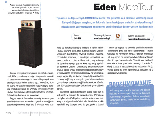 Eden MicroTour