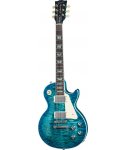 Gibson Les Paul Standard Premium Quilt 2015 Ocean Water Perimeter Candy O3