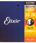 Elixir 12062 Light (10-74) NW struny do gitary elektrycznej - 8