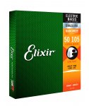 Elixir 14702 Medium (50-105) NW Long Scale - struny basowe stalowe