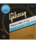 Gibson SBG5-LSL Long Scale Brite Wire Electric Bass Strings, 5-String, Roundwound struny basowe