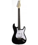 Arrow ST 111 Deep Black Rosewood/white  gitara elektryczna