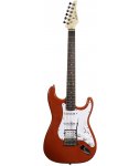Arrow ST 211 Diamond Red Rosewood/white  gitara elektryczna